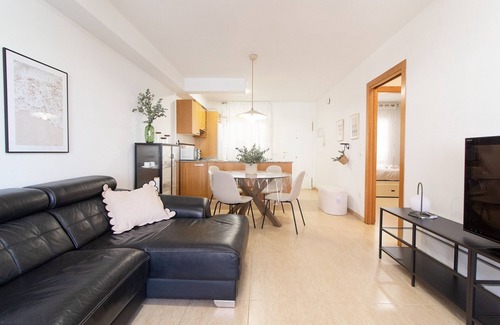 Canet de Berenguer Apartment | Global Properties: Apartment with pool and terrace in Canet beach