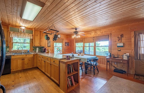 Bryson City Cabin | Glorious Sunsets: Bryson City Mountain Cabin
