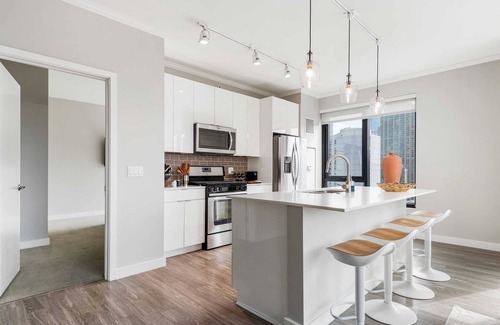 Near North Side Apartment | Gold Coast Luxury: 2BR with Sweeping City Vistas