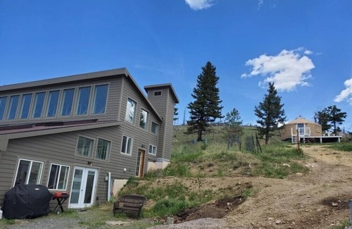 Gold Hill Apartment | Gold Hill Greenhouse and Brand New Yurt!