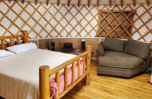 Gold Hill Apartment | Gold Hill Greenhouse and Brand New Yurt!