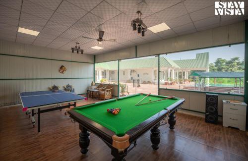 Jaipur District Villa | Golden Cove by VEO - Part of StayVista with Bonfire, Pool