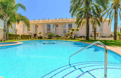 Platja de l'Arenal Apartment | Golden Gardens Apartment Javea Arenal, Terrace, AACC, Wifi and only 600m from the Beach