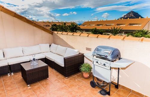 Platja de l'Arenal Apartment | Golden Gardens Duplex Apartment Javea Arenal s, 3 Terraces, AACC, Wifi and only 600m from the Beach
