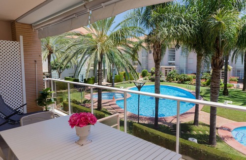 Platja de l'Arenal Apartment | Golden Gardens Saudade Apartment Javea Arenal