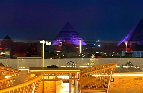 Al Haram Hotel | GOLDEN PYRAMiDS TEMPLE ViEW HOTEL all king rooms with jacuzzi & pyramids view