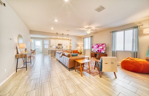 Montecito in Estrella House | Goodyear Retreat w/Heated Pool, Fire Pit & Near Goodyear Ballpark