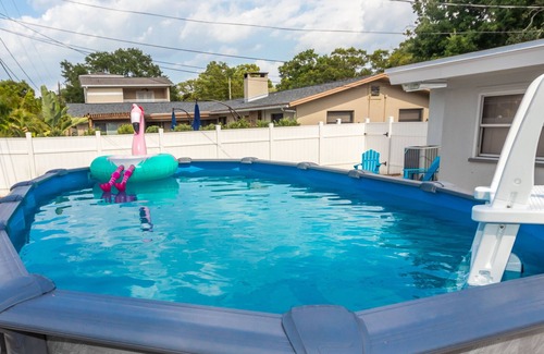 Clearwater House | Gorgeous 4-bedroom home ~ Pool, hot tub, fire pit & 2 King beds!