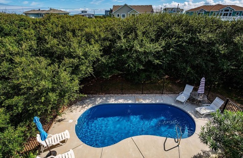 Southern Shores House | Gorgeous 5 BDRM w/Sweeping Ocean Views + Pool - Dog Friendly