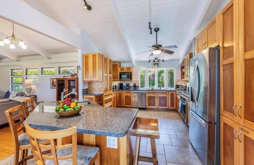 Princeville House | Gorgeous 5-Bed, 4-Bath Luxury Home in Princeville Near Hanalei Bay & NaPali!