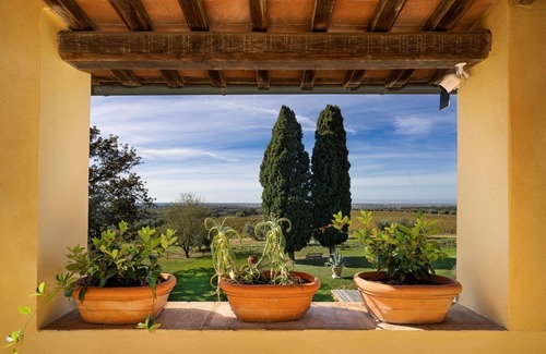 Bolgheri Villa | GORGEOUS 5BD-5BA VILLA W/POOL AND BEAUTIFUL VIEWS ON THE TUSCAN COAST