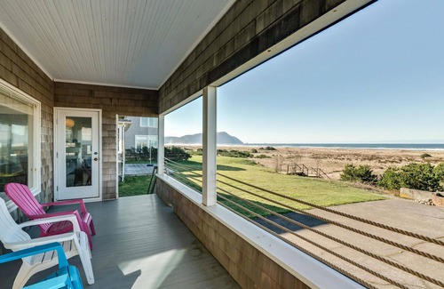 Gearhart House | Gorgeous beachfront view house, close to Gearhart main street