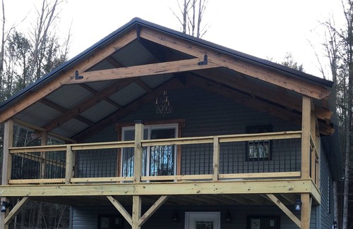 Wellsboro Cabin | Gorgeous cabin set in the mountains of PA with hot tub(pets welcome)