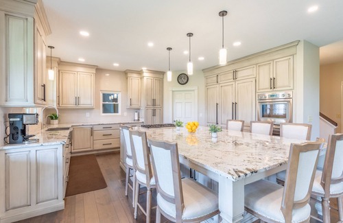 Radnor House | Gorgeous Home featuring an Indoor Heated Pool, Gourmet Kitchen & Outdoor Spaces