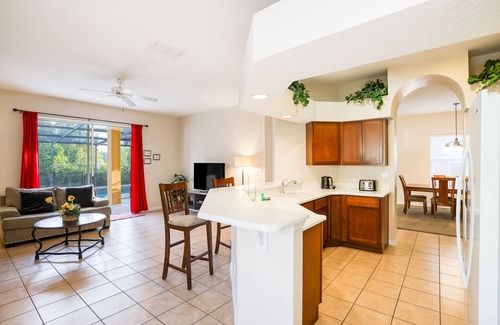 West Haven House | Gorgeous home near Disney with private pool, pool spa, on-site gym, tennis, AC