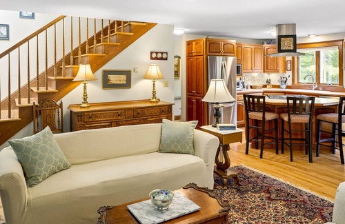 Rockport House | Gorgeous home on 4.5 private acres with AC, firepit, washer/dryer & woods views