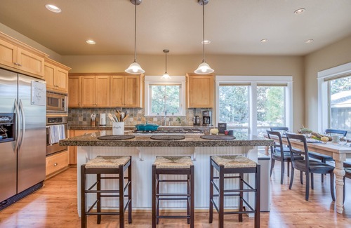 RiverWild House | Gorgeous Home with Mt. Bachelor Village Amenities Perched Above Deschutes!