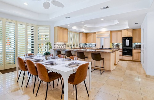 Indian Wells House | Gorgeous home with private pool, high-speed WiFi, central AC, & EV charger