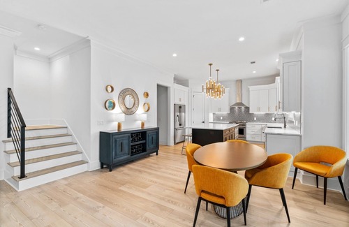 Gulfview Heights House | Gorgeous! Huge Private Pool, Outdoor Fireplace w TV, LSV & 4 Bikes Included!