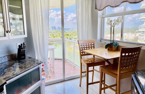 Mid Beach Condo | GORGEOUS OCEAN & BAY VIEWS 2BR 2BA BEACH CONDO + PARKING