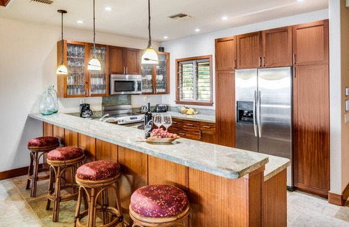 Puako House | Gorgeous Oceanfront Estate, Steps From Beach w/AC & Puako Bay Views: 10D