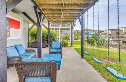 Ocean Isle Beach House | Gorgeous OIB Escape with Dock and Canal View!