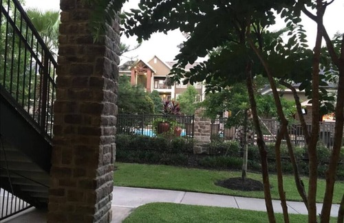Grogan's Mill Apartment | Gorgeous Pool View 3 Bedroom/2 Bath Condo in The