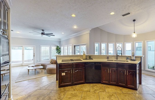 Upper Grand Lagoon House | Gorgeous private home, great for families, canal front & close to beach