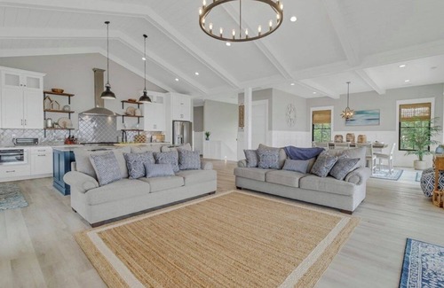 Windmill Point House | Gorgeous River Luxury Waterfront Home ~ Dock, Steller Open Water & Sunset Views