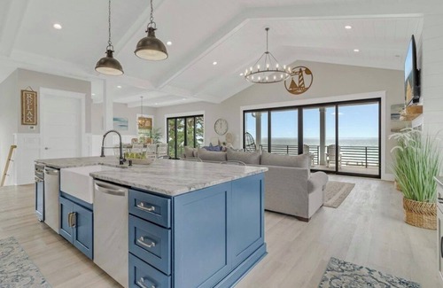 Windmill Point House | Gorgeous River Luxury Waterfront Home ~ Dock, Steller Open Water & Sunset Views