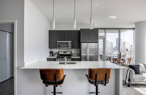 Printers Row Apartment | Gorgeous South Loop 2BR w/Jacuzzi & Rooftop, nr Colleges, by Blueground