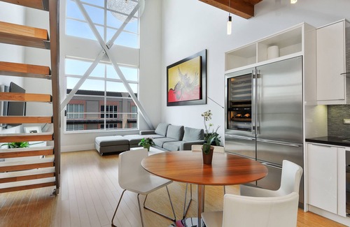 The Villas Condo | Gorgeous Top Floor Santana Row Loft