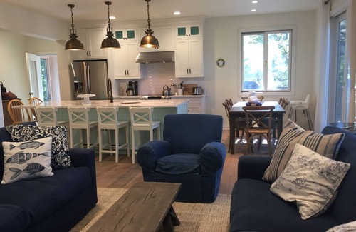 Montague House | Gorgeous Updated Lake Michigan Lakefront Home On Private Beach!