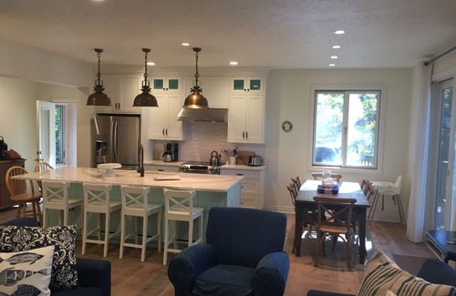 Montague House | Gorgeous Updated Lake Michigan Lakefront Home On Private Beach!