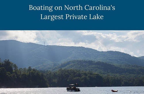 Lake Toxaway Cottage | Gorgeous views and easy access to Lake Toxaway, NC's Largest Private Lake.