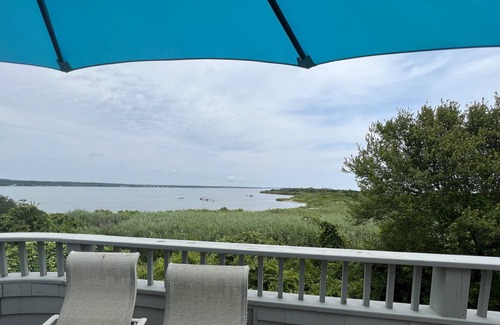 Charlestown House | Gorgeous views from this beach house. Private pond access, 5 min walk to beach.
