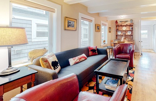 Kennebunk Cottage | Gorgeous waterfront home with river views from patio - walk to the beach