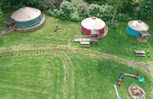 South Hartford RV Rental | Gorgeous Yurt for Family Getaways in Upstate New York