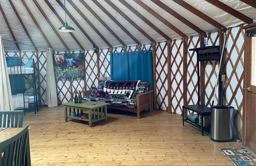 South Hartford RV Rental | Gorgeous Yurt for Family Getaways in Upstate New York