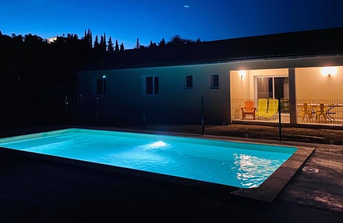 Lagorce Villa | Gorges de l'Ardèche New villa with swimming pool 8/9 people