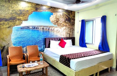 Puri Hotel | Goroomgo JK Inn ! Puri গোরুমগো জে কে ইন পুরী - Sea-View-Room - All-Room-Attached-Balcony-with-Kitchen-Wifi-Restaurant-and-Parking-facilities-Prime-Location-Best Selling in Puri