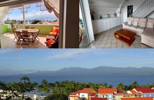 Bas du Fort Apartment | Gosier - Duplex apartment. 3CH 3SDB Comfort and magnificent view, ideally located.