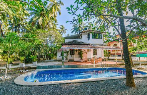 Calangute Villa | GR Stays WHITE HOUSE 4bhk Private Pool Villa in Calangute