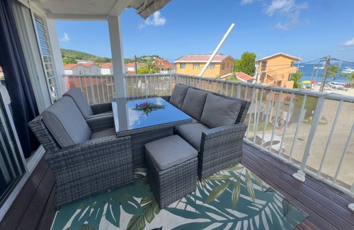 Pointe du Bout Apartment | Gran Arums - Appt climatisé vue mer