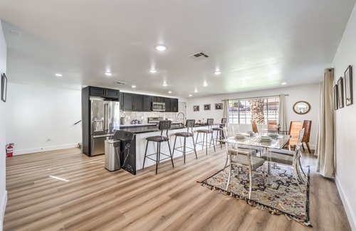 Paradise House | Grand 5BR/4BA Pool Home: Sleeps 14 & Perfect for Families near Strip!