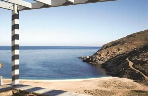 Andros Villa | Grand Blue Villa – 5BR Sea View with Garden Oasis