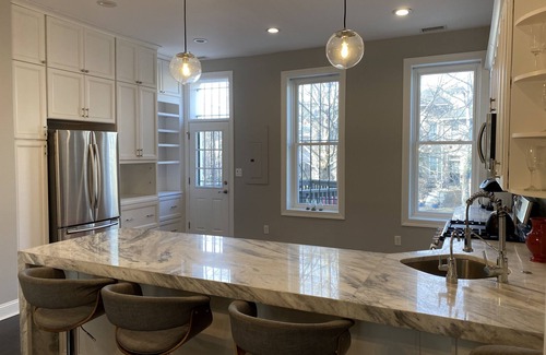 Stanton Park House | Grand Capitol Hill Home, 4 BR, 3.5 BA, 3 levels, large kitchen, 2250SF