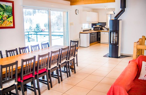 Ban-sur-Meurthe-Clefcy Ski Chalet | Grand Contemporary Chalet with stunning views