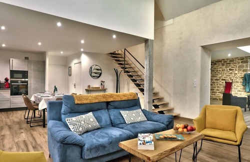 Quemeneven House | Grand gite avec spa intérieur