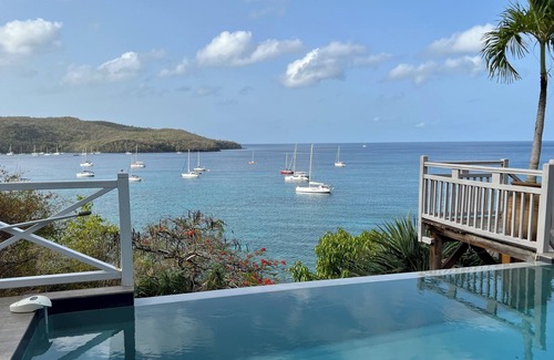 Les Anses-d'Arlets Villa | GRAND LARGE on turquoise waters, private access to the sea, infinity pool